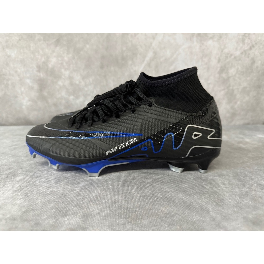 Nike Superfly 9 Pro – Men 5  /  Women 6.5 – Black / Chrome –‎ No Box